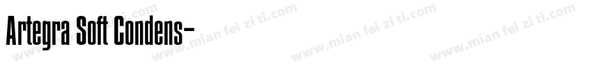Artegra Soft Condens字体转换
